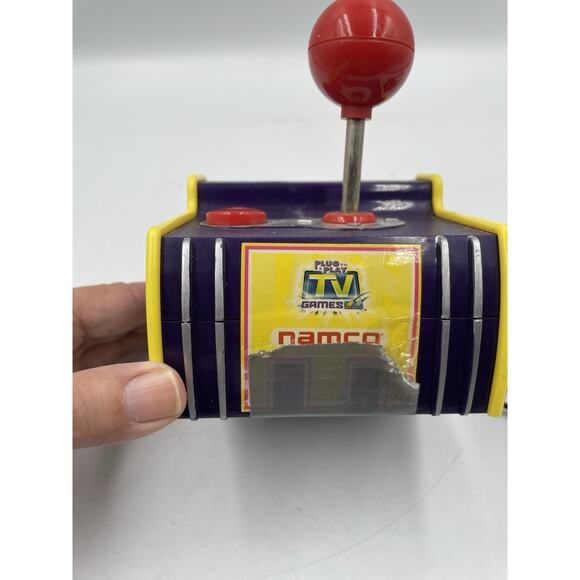 Vintage Namco 5 in 1 Arcade Classics 2003 Plug n Play TV Game Joystick Handheld - Picture 7 of 9
